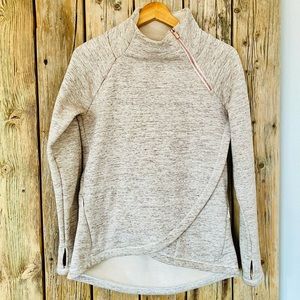 Athleta Cozy Karma Asym Pullover